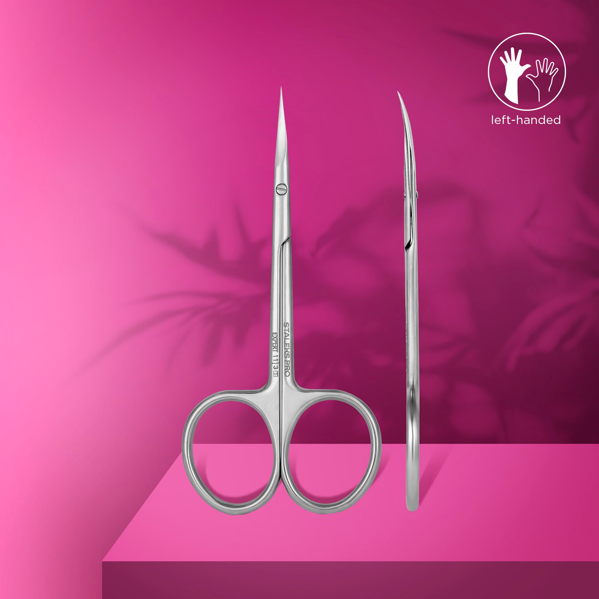 Professional cuticle scissors for left-handed users EXPERT 11 TYPE 3 image 0